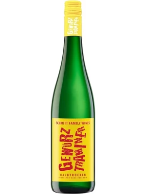 Вино Schmitt Family Wines, Gewurztraminer Halbtrocken 2022, 0.75 л