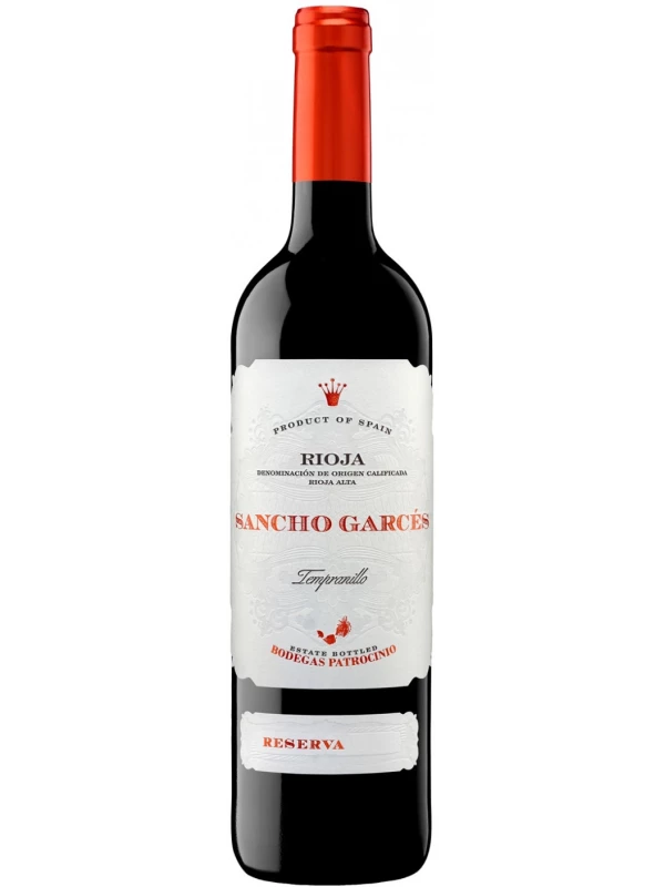 Patrocinio, Sancho Garces Reserva, Rioja DOC