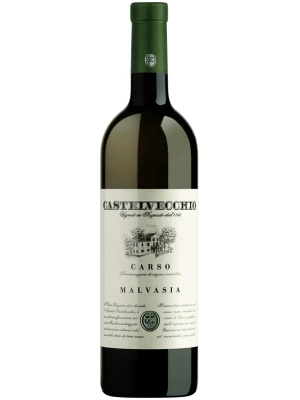 Вино Castelvecchio, Malvasia, Carso DOC 2022, 0.75 л