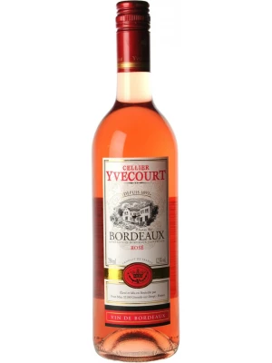 Вино Yvon Mau, Yvecourt Bordeaux AOC Rose 0.75 л