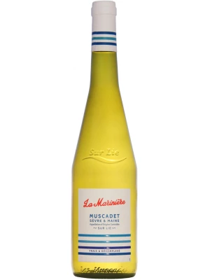 Вино La Mariniere Muscadet Sevre et Maine AOC Sur Lie 2018, 0.75 л