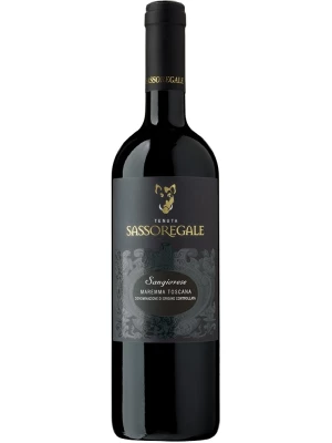 Вино Tenuta Sassoregale, Sangiovese, Maremma Toscana DOC 2020, 0.75 л