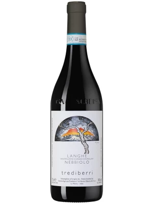 Вино Trediberri, Langhe DOC Nebbiolo 2023, 0.75 л