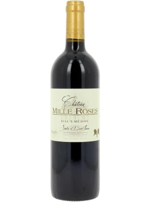 Вино Chateau Mille Roses, Haut-Medoc AOC 2016, 0.75 л