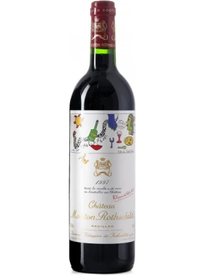 Вино Chateau Mouton Rothschild, Pauillac AOC Premier Grand Cru Classe 1997, 0.75 л