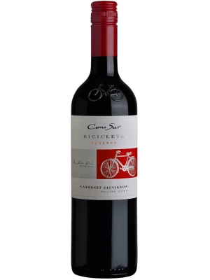 Вино Cono Sur, Bicicleta Cabernet Sauvignon, Rapel Valley DO 2017, 0.75 л