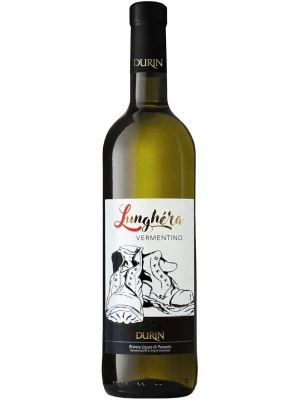 Вино Durin, Vermentino Lunghera, Riviera Ligure di Ponente DOC 2018, 0.75 л