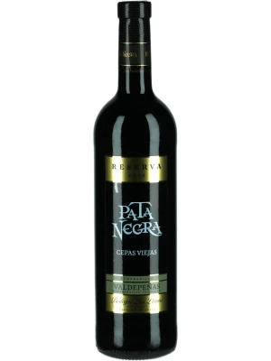 Вино Pata Negra Cepas Viejas Reserva, Valdepenas DO 2016, 0.75 л