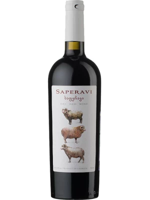 Вино Georgian Wine House, Gurmani Saperavi 2020, 0.75 л