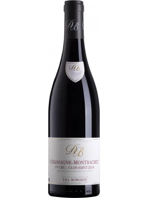Вино P. & L. Borgeot, Chassagne-Montrachet 1er Cru Clos Saint-Jean AOC 2021, 0.75 л