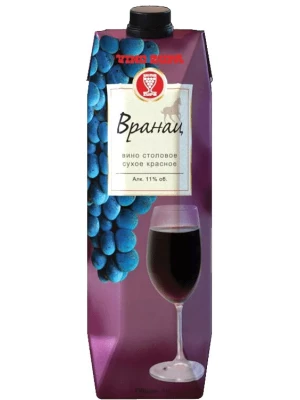 Вино Vino Zupa, Vranac, Tetra Prism 1 л