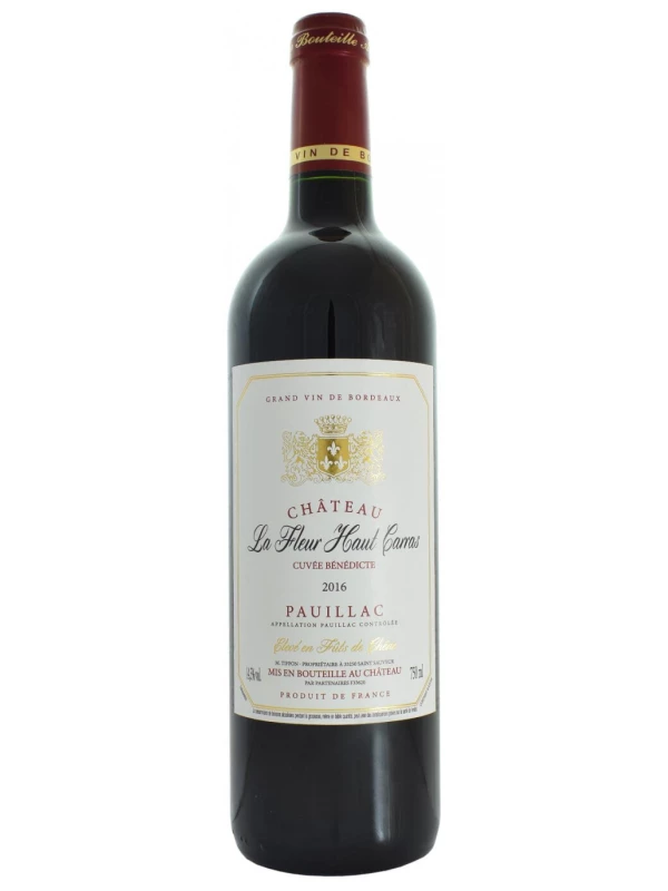 Chateau La Fleur Haut Carras, Cuvee Benedicte, Pauillac AOC