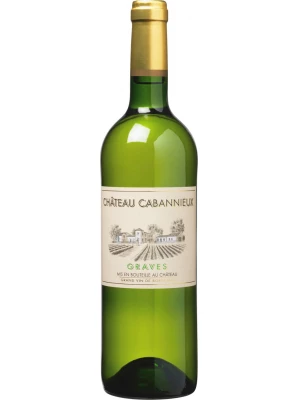 Вино Chateau Cabannieux Blanc, Graves AOC 2016, 0.75 л
