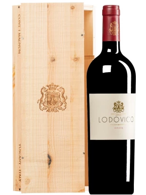 Вино Tenuta di Biserno, Lodovico, Toscana IGT, wooden box 2019, 0.75 л