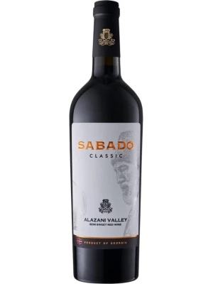 Вино Sabado Classic Alazani Valley Semi Sweet Red 2019, 0.75 л