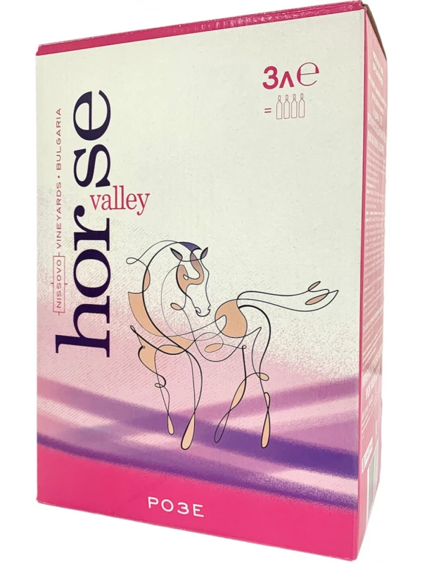 Horse Valley Rose, bag-in-box