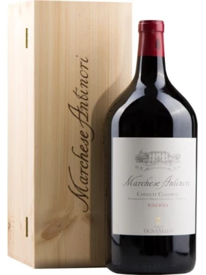 Вино Marchese Antinori, Chianti Classico DOCG Riserva, wooden box 2013, 3 л