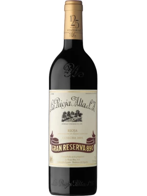 Вино La Rioja Alta, Gran Reserva 890, Rioja DOC 2004, 0.75 л