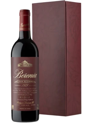 Вино Beronia Gran Reserva, Rioja DOC, gift box 1975, 0.75 л