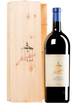 Вино Guidalberto IGT wooden box 2018, 3 л