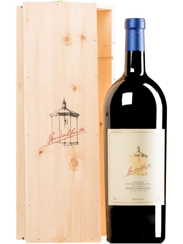 Guidalberto IGT wooden box