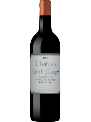 Вино Chateau Haut-Bages Liberal, Grand Cru Classe Pauillac AOC 2016, 1.5 л