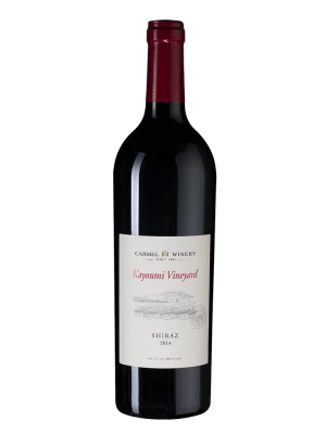 Вино Carmel Shiraz Kayoumi Vineyard, Израиль Carmel Winery 2014, 0.75 л