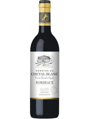 Вино Domaine du Cheval Blanc, Bordeaux AOC 2015, 0.75 л