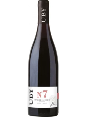 Вино Uby №7 Merlot-Tannat, Cotes de Gascogne IGP 2020, 0.75 л