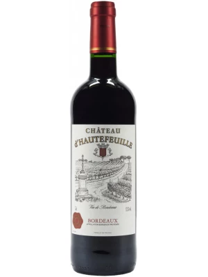 Вино Maison Bouey, Chateau d'Hautefeuille, Bordeaux AOC 0.75 л