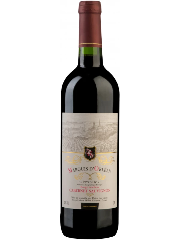 Marquis d'Orlean Cabernet Sauvignon Moelleux, Pays d'Oc IGP