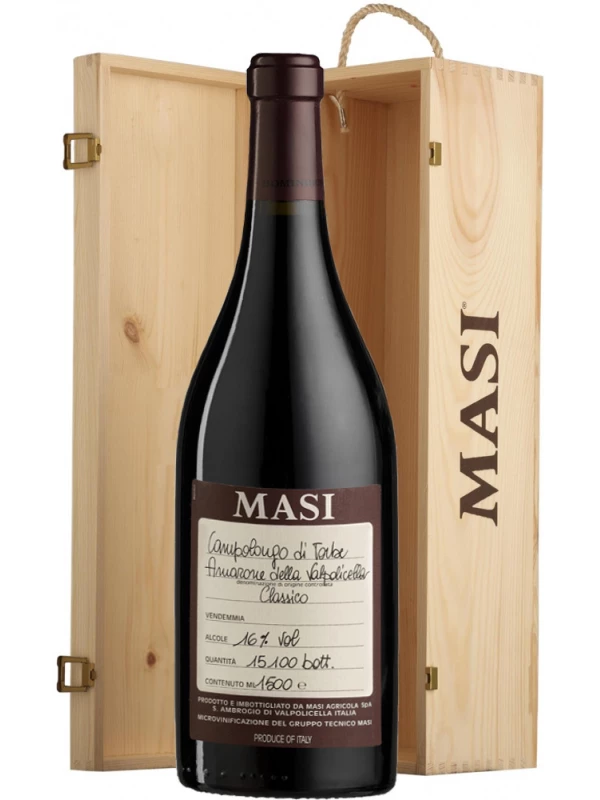 Masi, Campolongo di Torbe, Amarone della Valpolicella Classico, wooden box