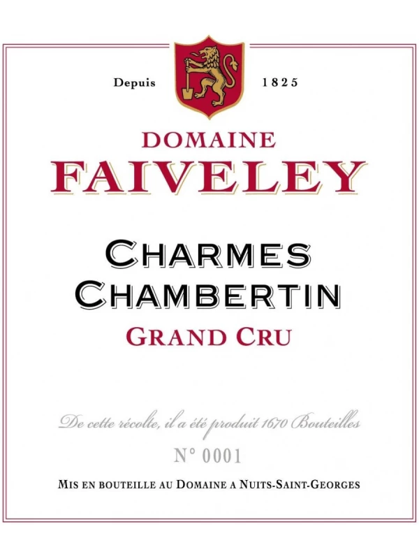 Faiveley, Charmes-Chambertin Grand Cru AOC