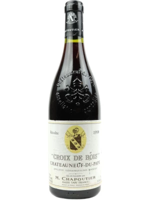 Вино M. Chapoutier, Chateauneuf-du-Pape Croix de Bois AOC 1998, 0.75 л