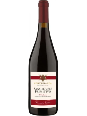 Вино Corte Balda Sangiovese Primitivo, Puglia IGT 2021, 0.75 л
