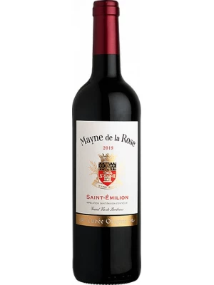 Вино Mayne de La Rose Saint-Emilion AOC 2019, 0.75 л