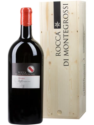 Вино Rocca di Montegrossi, Geremia, Toscana IGT, wooden box 2017, 3 л