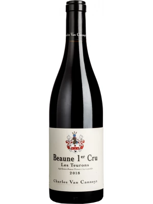 Вино Charles Van Canneyt, Beaune 1er Cru Les Teurons AOC 2018, 0.75 л