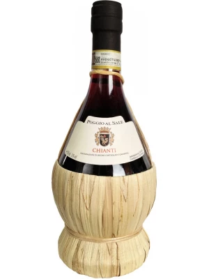 Вино Poggio al Sale Chianti DOCG, in Fiasco 0.75 л