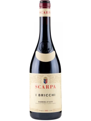 Вино Scarpa, Barbera d'Asti I Bricchi DOCG 2019, 0.75 л