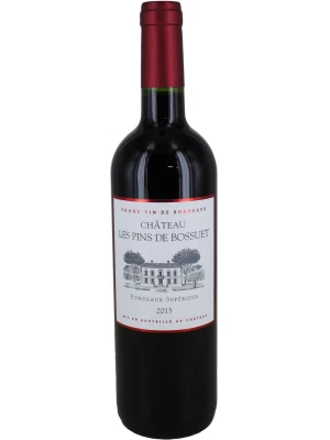 Вино Chateau Les Pins de Bossuet, Bordeaux Superieur AOC 2015, 0.75 л