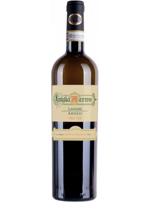 Вино Famiglia Marrone, Tre Fie Langhe DOC Arneis 2018, 0.75 л