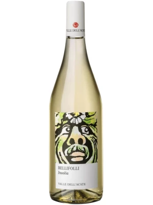 Вино Valle dell'Acate, Bellifolli Insolia, Sicilia DOC 2018, 0.75 л