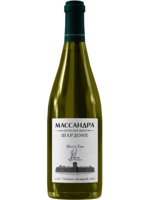 Вино Массандра, Авторское Вино Шардоне 0.75 л