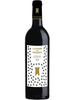 Вино Latour de France, Les Terrasses, Cotes du Roussillon Villages AOP 2014, 0.75 л