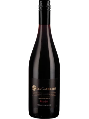 Вино Les Garrigues Merlot, Pays d'Oc IGP 0.75 л