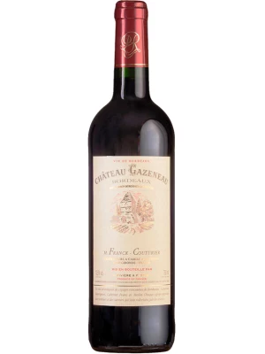 Вино Chateau Gazeneau Bordeaux AOC 2017, 0.75 л