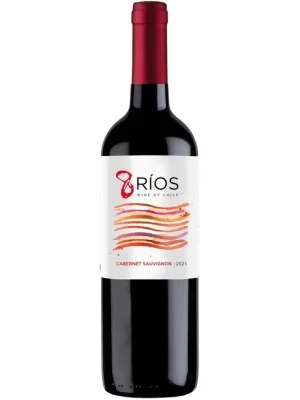 Вино 8 Rios Cabernet Sauvignon 2021, 0.75 л