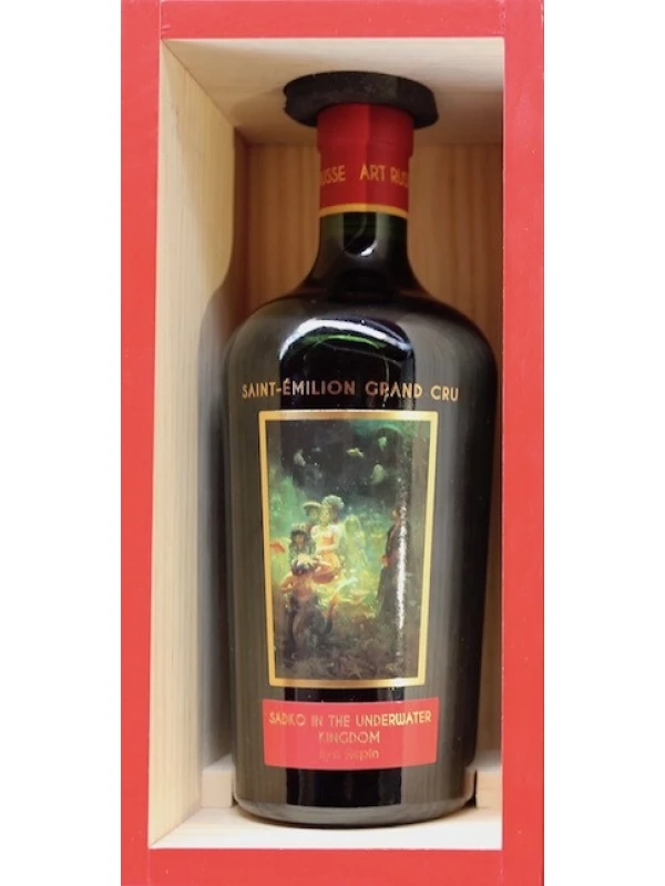 Chateau La Grace Dieu des Prieurs, Saint-Emilion Grand Cru AOC, gift box Wooden Prestige