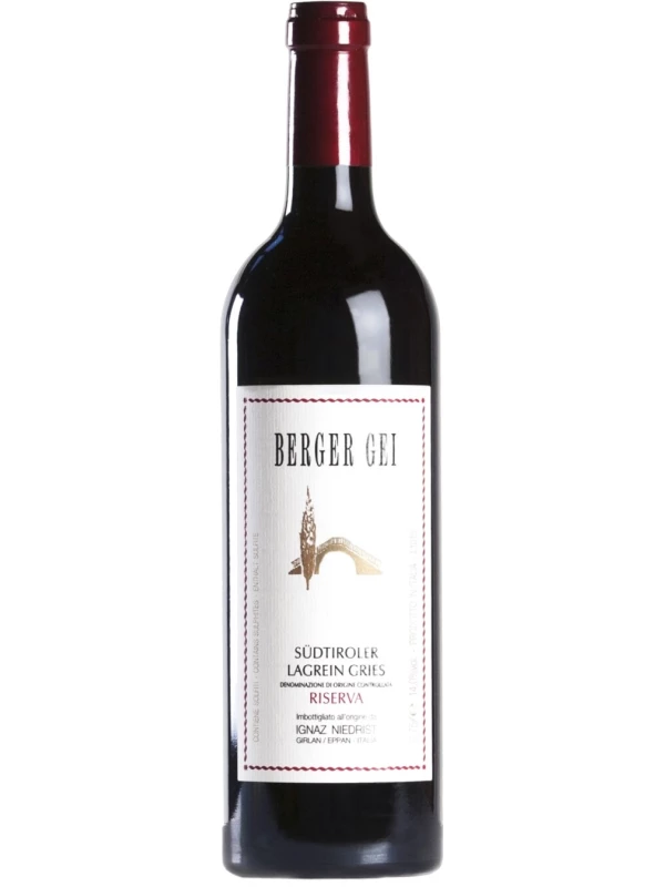Niedrist, Berger Gei, Lagrein Gries DOC Riserva